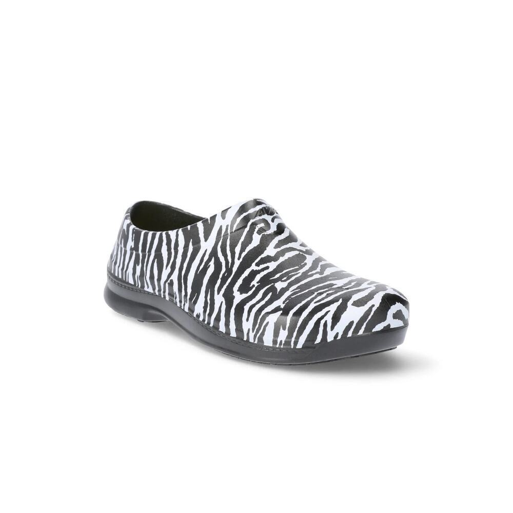 Avia Flame Slip Resistant Clogs For Women, Slip On Work Shoes Size 8